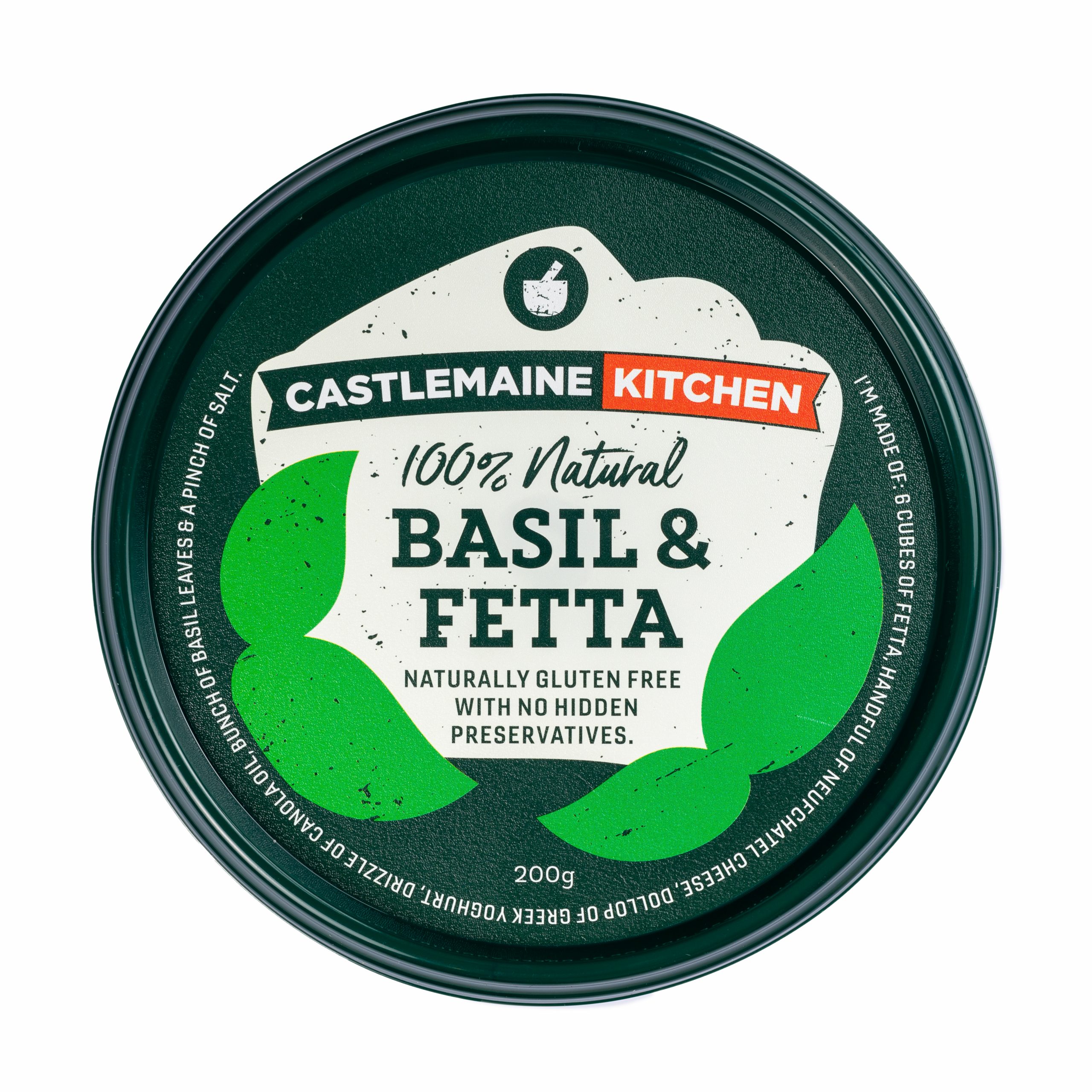 Castlemaine Kitchen Basil & Fetta